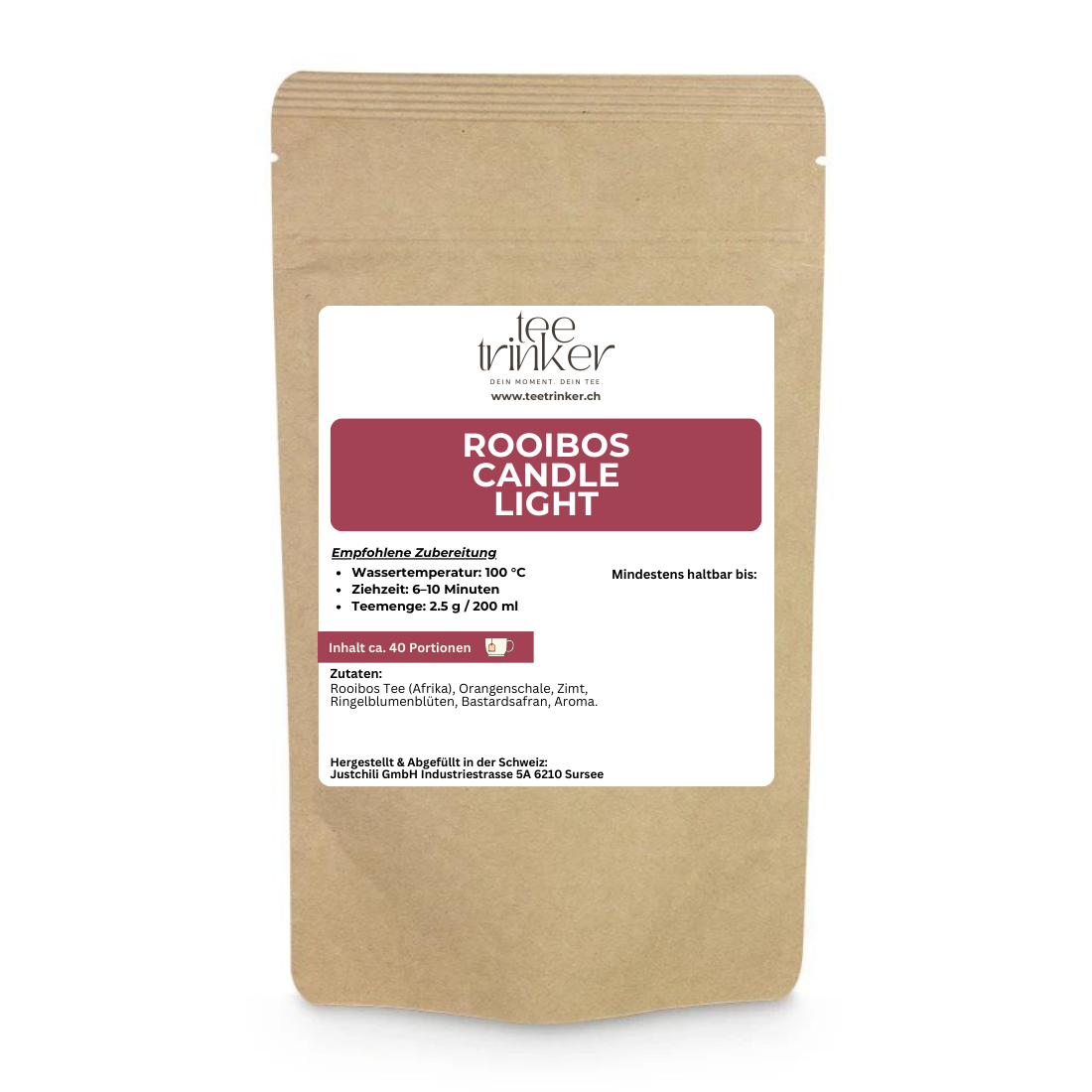 Rooibos Candle Light