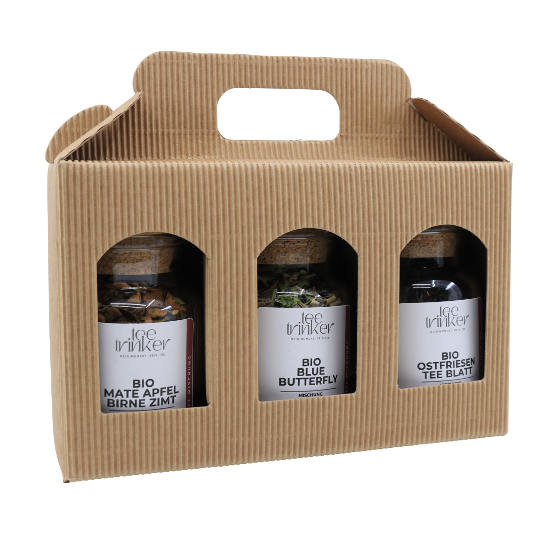 Bio Teetrinker Trio - 3 Feine Tees als Geschenkset