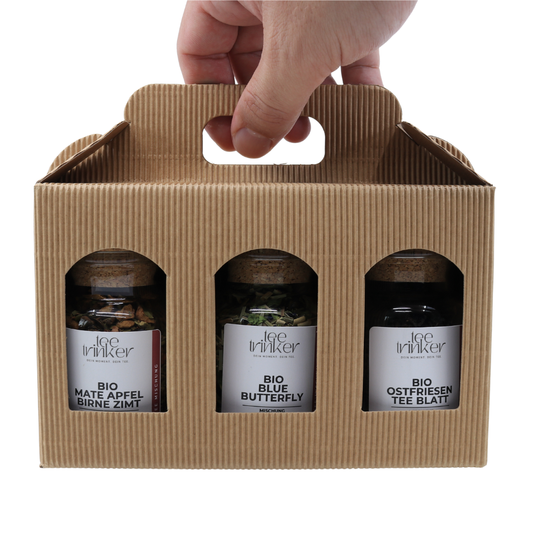 Bio Teetrinker Trio - 3 Feine Tees als Geschenkset