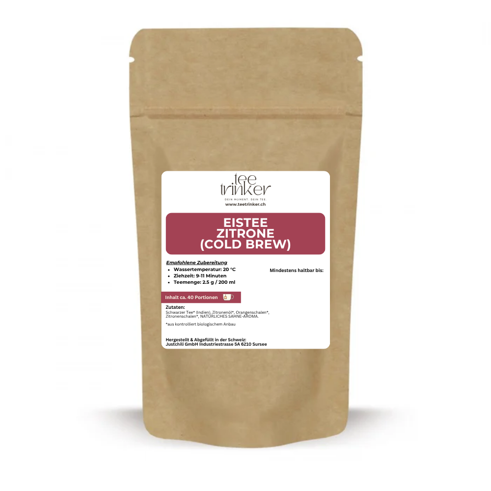 Eistee Zitrone (Cold Brew)