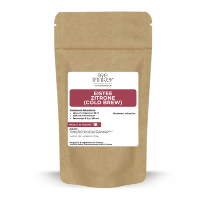 Eistee Zitrone (Cold Brew)